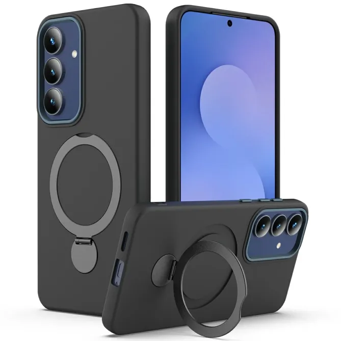 Coque Samsung Galaxy A27 Magnétique Anneau Béquille Rotatif