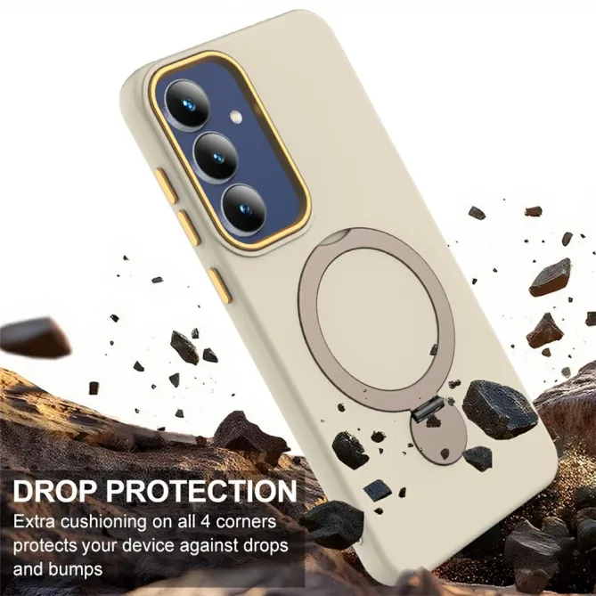 Coque Samsung Galaxy A27 Magnétique Anneau Béquille Rotatif