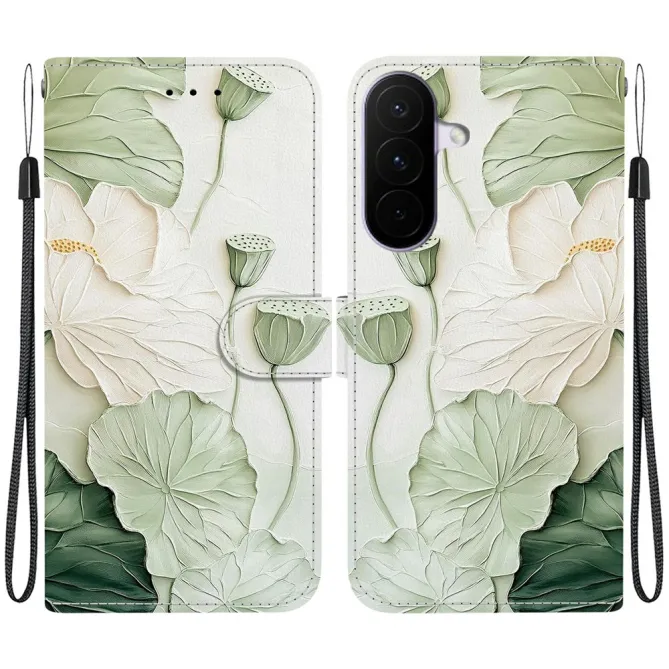 Housse Samsung Galaxy A27 Lotus Peint