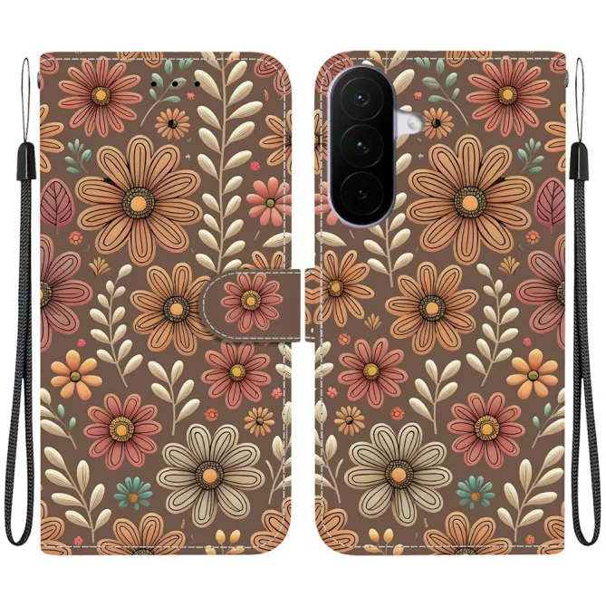 Housse Samsung Galaxy A27 Fleuri Rétro Bohème