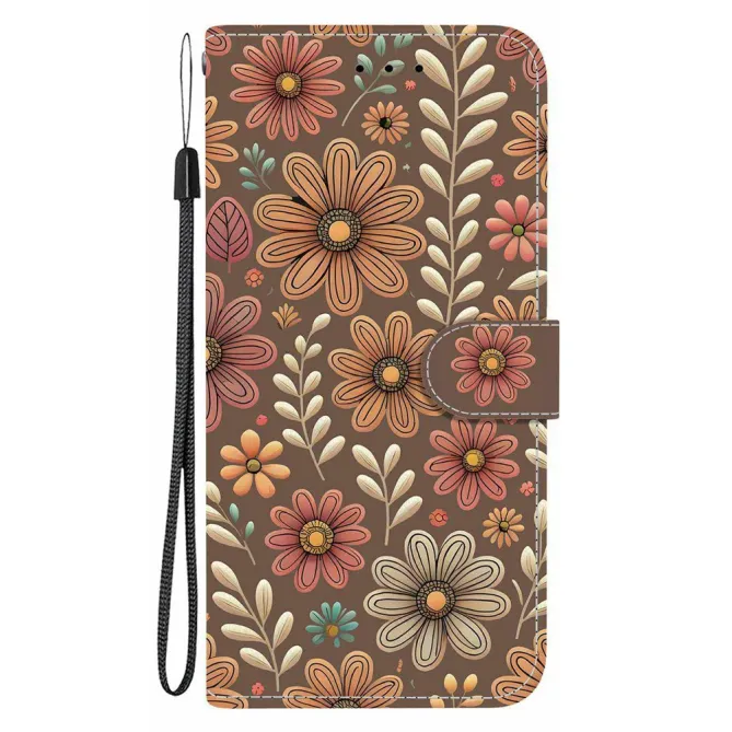 Housse Samsung Galaxy A27 Fleuri Rétro Bohème