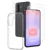Coque Samsung Galaxy A27 Transparente avec 2 Verres et Films Objectifs