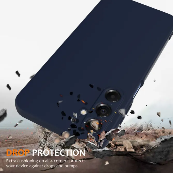 Coque Samsung Galaxy A27 Silicone Liquide Magnétique, Lanière