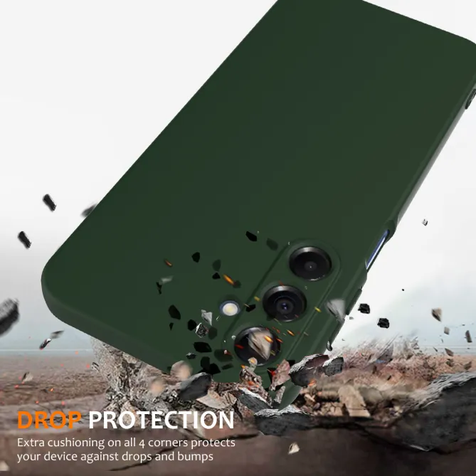 Coque Samsung Galaxy A27 Silicone Liquide Magnétique, Lanière