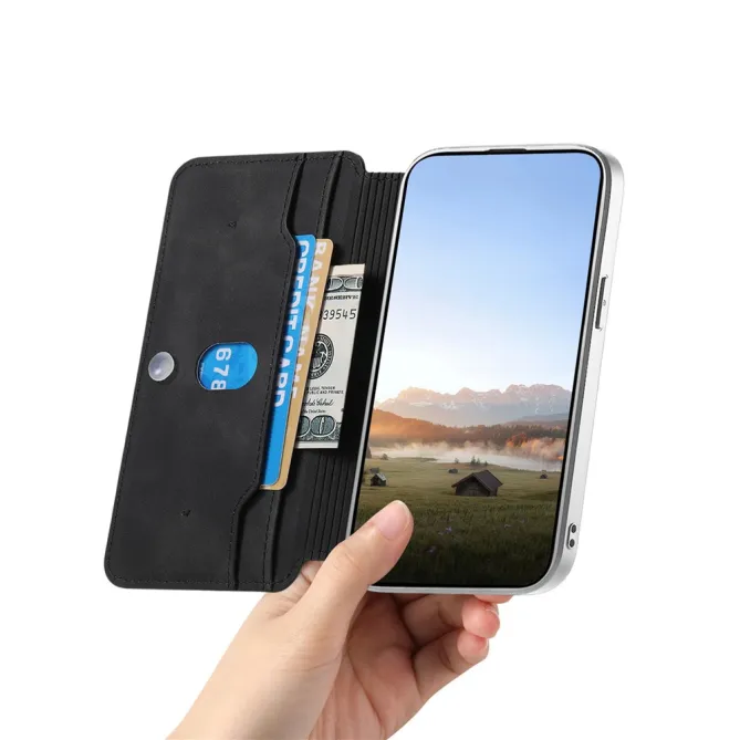 Housse Samsung Galaxy A27 Coque Détachable Magnétique, Cuir Croisé