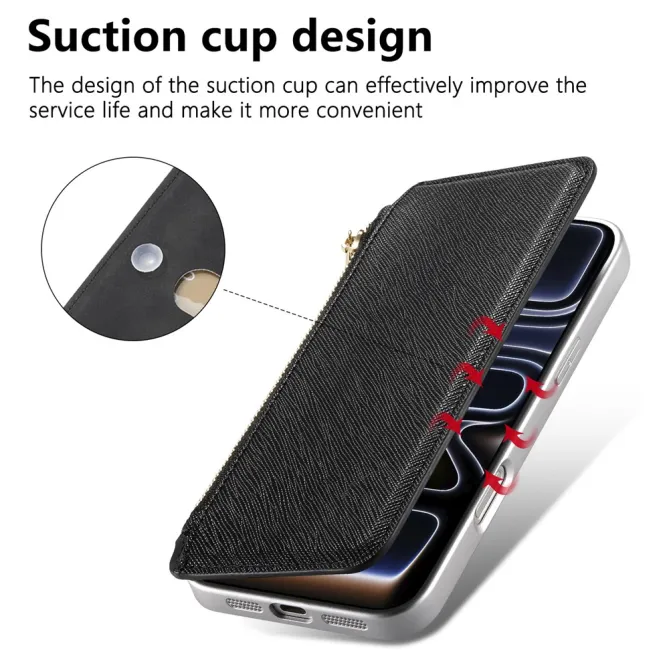 Housse Samsung Galaxy A27 Coque Détachable Magnétique, Cuir Croisé