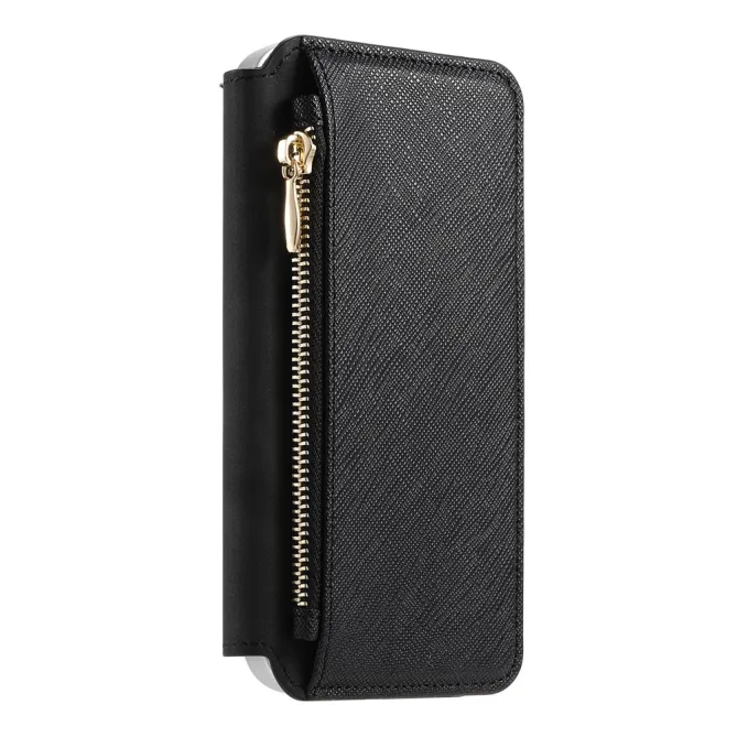Housse Samsung Galaxy A27 Coque Détachable Magnétique, Cuir Croisé