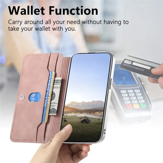 Housse Samsung Galaxy A27 Coque Détachable Magnétique, Cuir Croisé