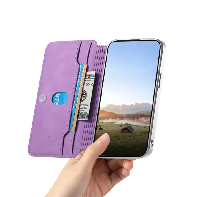 Housse Samsung Galaxy A27 Coque Détachable Magnétique, Cuir Croisé