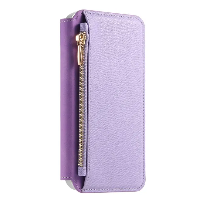 Housse Samsung Galaxy A27 Coque Détachable Magnétique, Cuir Croisé