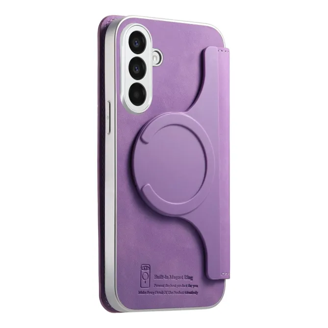 Housse Samsung Galaxy A27 Coque Détachable Magnétique, Cuir Croisé