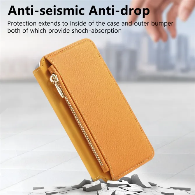 Housse Samsung Galaxy A27 Coque Détachable Magnétique, Cuir Croisé