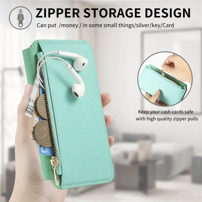 Housse Samsung Galaxy A27 Coque Détachable Magnétique, Cuir Croisé