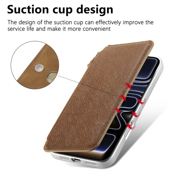 Housse Samsung Galaxy A27 Coque Détachable Magnétique, Cuir Croisé