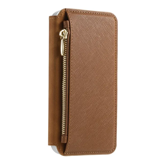Housse Samsung Galaxy A27 Coque Détachable Magnétique, Cuir Croisé