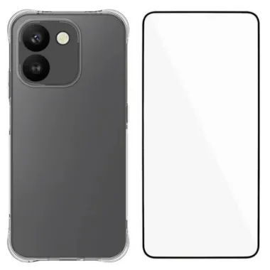 Coque Honor 600 Smart Transparente avec Verre Trempé