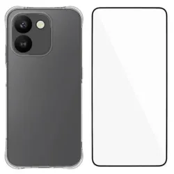 Coque Honor 600 Smart Transparente avec Verre Trempé