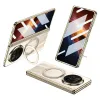 Coque Honor Magic V6 Transparente Charnière Anneau Béquille
