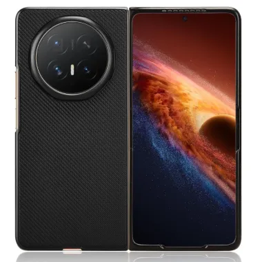 Coque Honor Magic V6 Effet Carbone Bords Ouverts