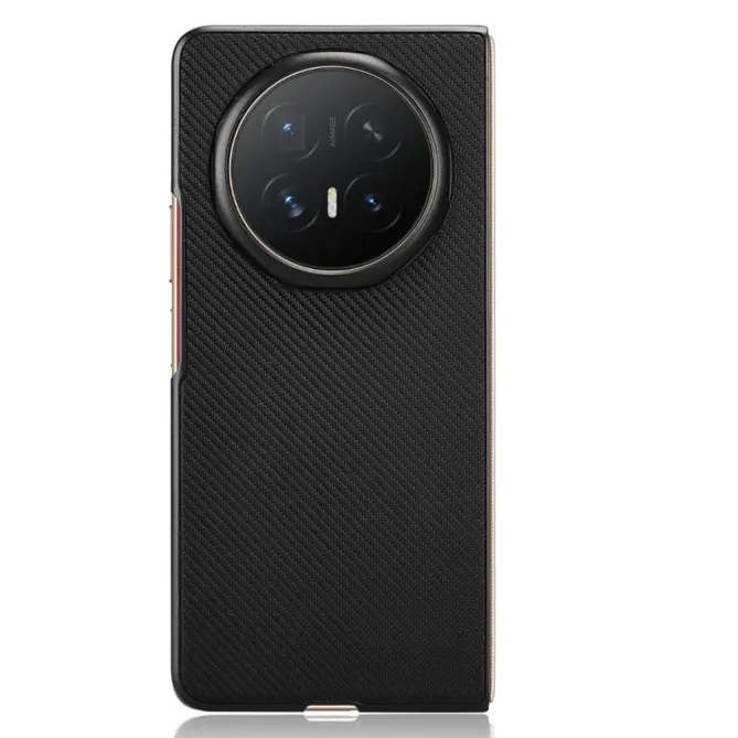 Coque Honor Magic V6 Effet Carbone Bords Ouverts