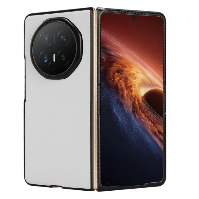 Coque Honor Magic V6 Effet Carbone Bords Ouverts