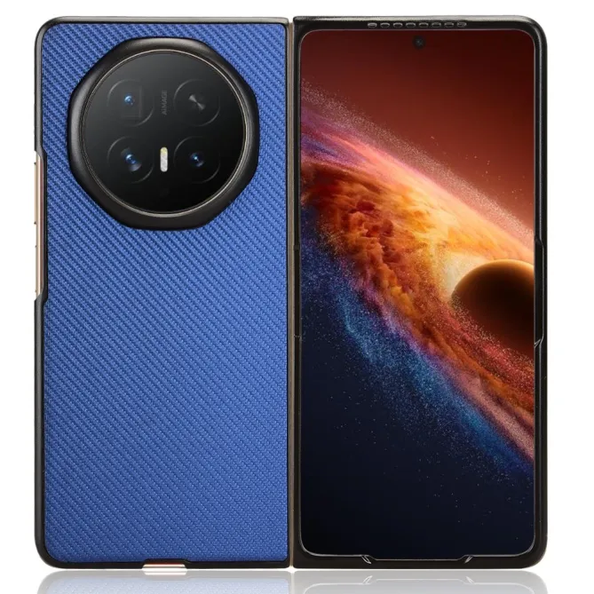 Coque Honor Magic V6 Effet Carbone Bords Ouverts