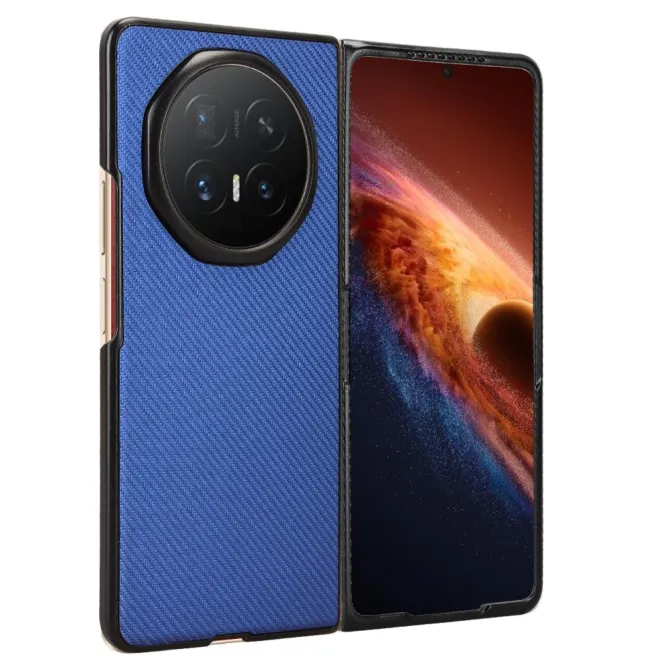 Coque Honor Magic V6 Effet Carbone Bords Ouverts
