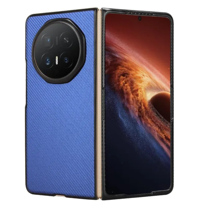 Coque Honor Magic V6 Effet Carbone Bords Ouverts