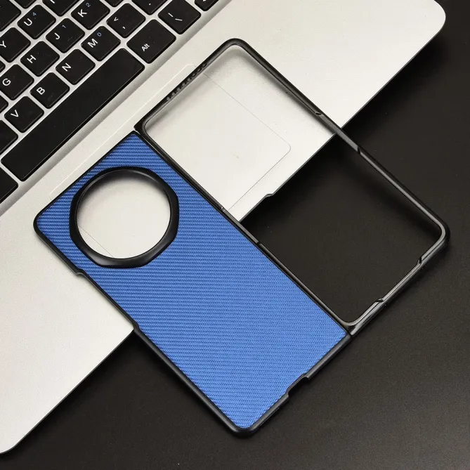 Coque Honor Magic V6 Effet Carbone Bords Ouverts