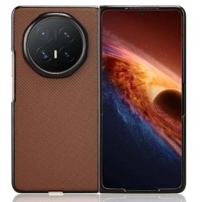 Coque Honor Magic V6 Effet Carbone Bords Ouverts