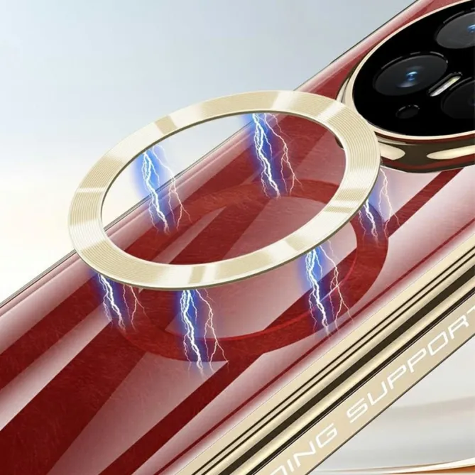 Coque Honor Magic V6 Transparente Magnétique Béquille Cachée