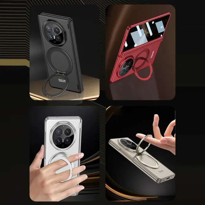 Coque Honor Magic V6 Magnétique Anneau Béquille avec Film Écran