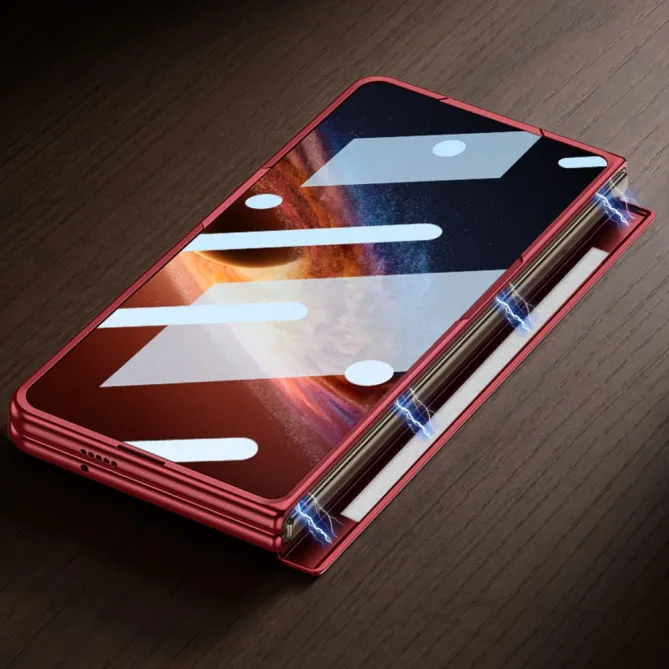 Coque Honor Magic V6 Magnétique Anneau Béquille avec Film Écran