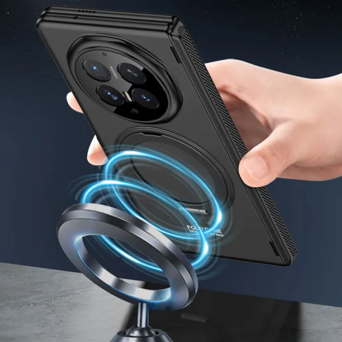 Coque Honor Magic V6 Magnétique Anneau Béquille avec Film Écran