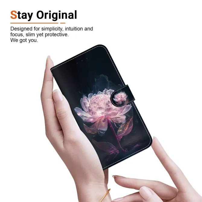 Housse pour Samsung Galaxy A27 Pivoine Lumineuse