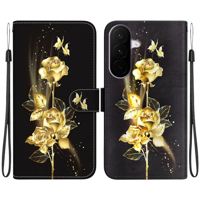 Housse Samsung Galaxy A27 Roses Dorées