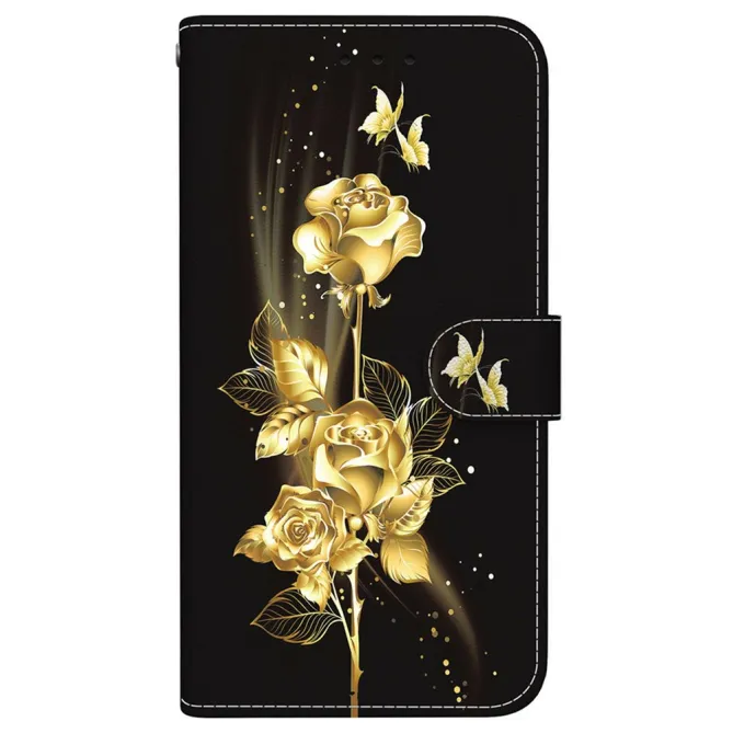 Housse Samsung Galaxy A27 Roses Dorées