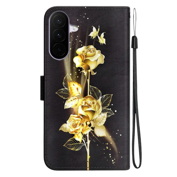 Housse Samsung Galaxy A27 Roses Dorées