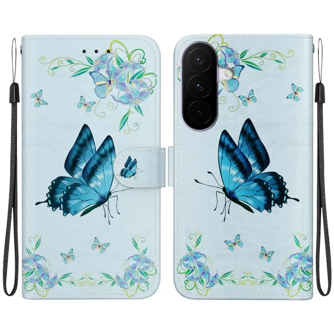 Housse Samsung Galaxy A27 Papillon Céleste