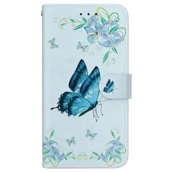 Housse Samsung Galaxy A27 Papillon Céleste