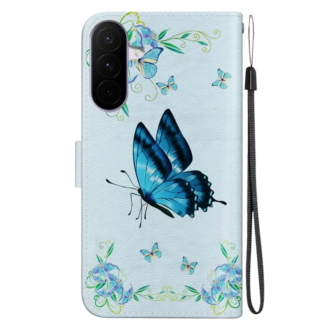 Housse Samsung Galaxy A27 Papillon Céleste