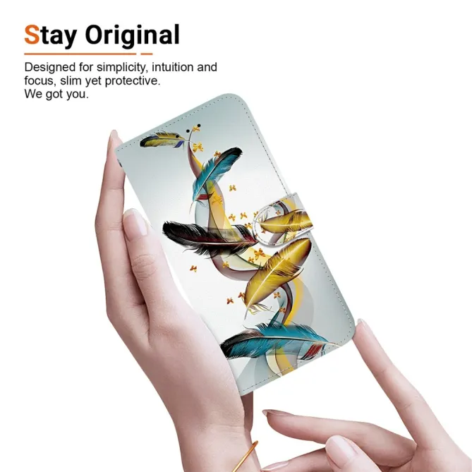 Housse Samsung Galaxy A27 Plumes et Papillons