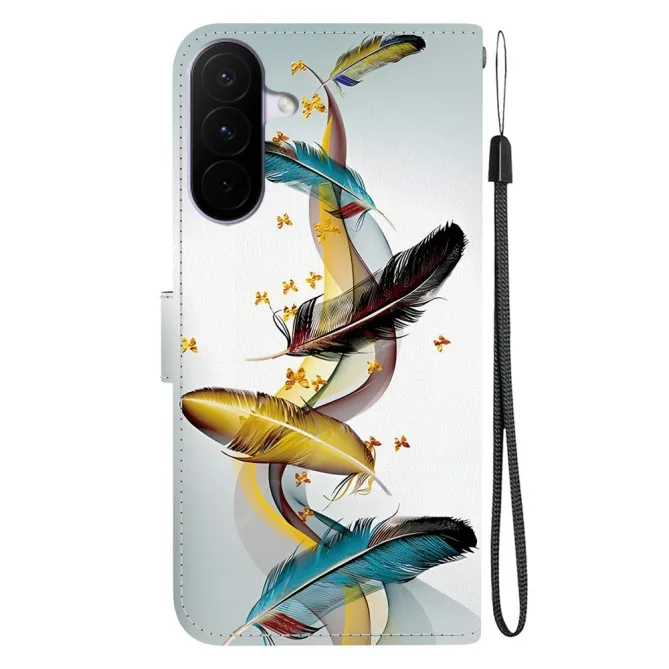 Housse Samsung Galaxy A27 Plumes et Papillons