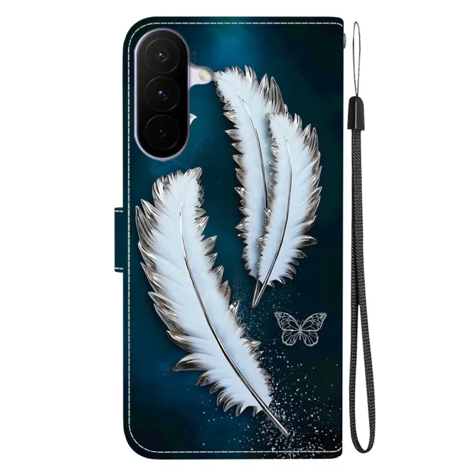Housse Samsung Galaxy A27 Grandes Plumes