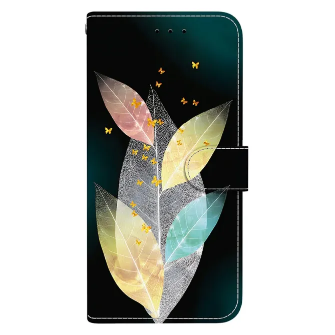 Housse Samsung Galaxy A27 Feuilles Translucides