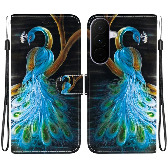 Housse Samsung Galaxy A27 Paon Royal