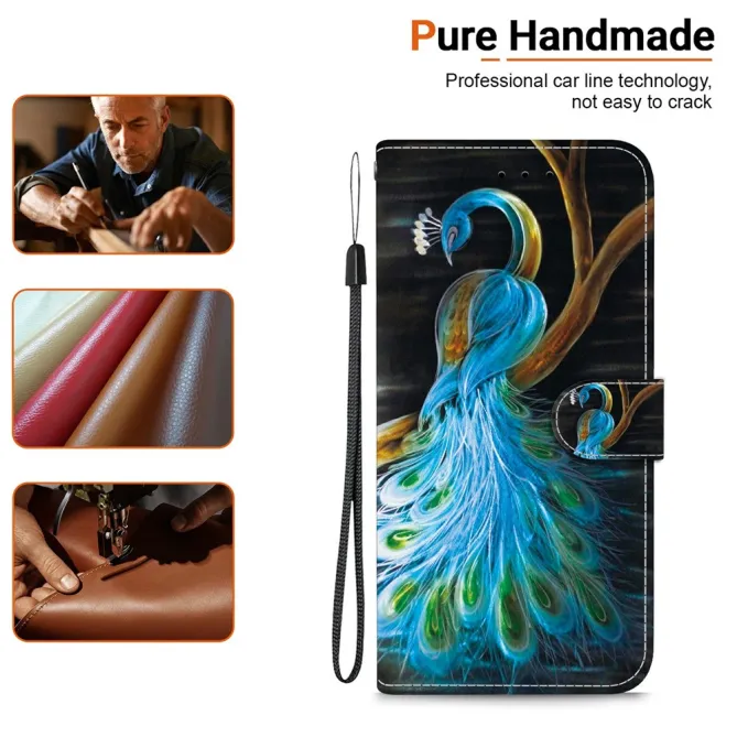 Housse Samsung Galaxy A27 Paon Royal