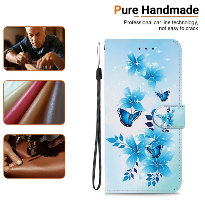 Housse Samsung Galaxy A27 Fleurs et Papillons Brillants