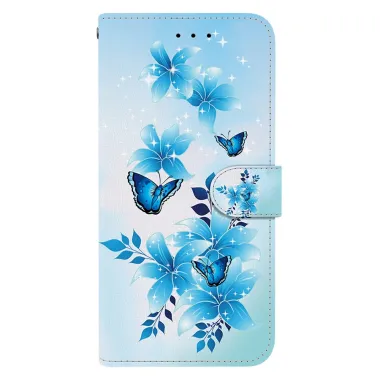 Housse Samsung Galaxy A27 Fleurs et Papillons Brillants