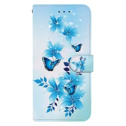 Housse Samsung Galaxy A27 Fleurs et Papillons Brillants